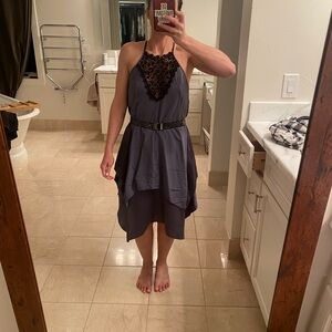 Silk Rebecca Taylor Dress. Like new. Beautiful fit and color. Belt not included